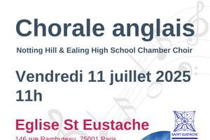 photo Un Concert Gratuit - Chorale Anglaise de Londres