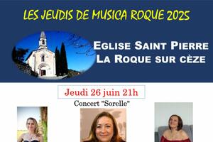 photo LES JEUDIS DE MUSICA ROQUE