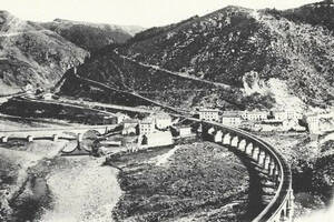 photo La ligne de chemin de fer du Cévenol dans le Haut-Allier par Marilyne AVONT du Pays d’Art et d’Histoire du Haut-Allier