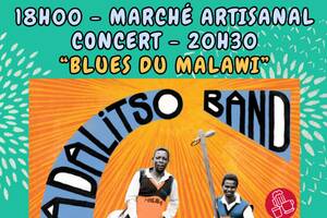 photo Madalitso Band - Sainte Eulalie d'Ans - Blues du Malawi