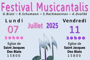 photo Festival Musicantalis 2025 à Saint Jacques des Blats