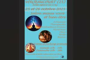 photo Salon Mieux vivre et bien être à Voujeaucourt (25) les 25 et 26 octobre 2025