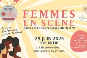 photo SALONS FEMMES EN SCÈNE: venez découvrir le savoir-faire des entrepreneuses du 78 et du 91 !