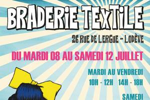 photo Braderie Textile ÉTÉ