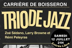 photo Concert Jazz - Carrière de Boisseron samedi 12 juillet