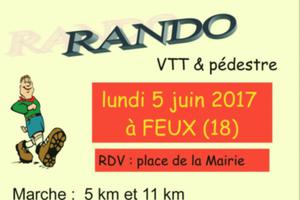 Rando VTT et Pédestre à Feux