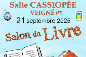 photo Salon du livre de Veigne 2025