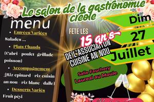 photo Salon de la gastronomie créole fete les 15 an de CUISINE AN NOU