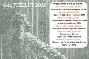 photo Concerts gratuits de la 11e Académie d'orgue de Bourron-Marlotte