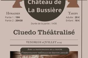 photo Soirée Cluedo géant au Château de La Bussière