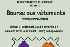 photo Bourse aux vêtements