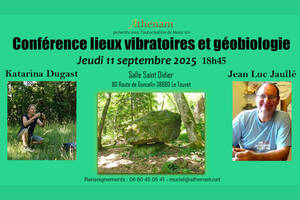 photo Conférence lieux vibratoires et géobiologie