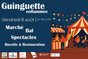photo Guinguette enflammée et son marché