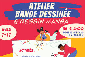 photo Atelier BD et dessin manga
