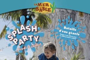 photo NOUVEAUTÉ À LA MER DE SABLE - La Splash Party : une journée à petit prix pour lancer l'été