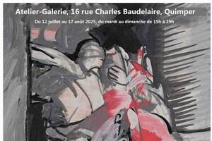 photo Exposition Yves Doaré (peintures, monotypes, gravures)