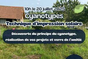 photo Atelier cyanotype