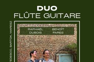photo CONCERT  DUO  FLÛTE GUITARE  Benoît PARES - Raphaël DUBOIS