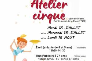 photo Atelier Cirque, de 4 à 77 ans, vacances d'été