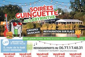 photo Soirée guinguette au labyrinthe de Vendrennes