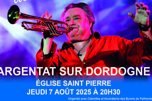 Jean-Claude Borelly et sa Trompette d'Or à Argentat sur Dordogne