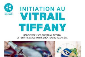 photo Atelier d'initiation au vitrail Tiffany