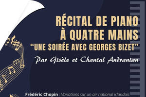 photo Récital de piano à quatre mains : Une soirée avec Georges Bizet
