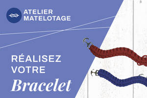 photo Atelier Matelotage / Bracelet (noeuds marins)
