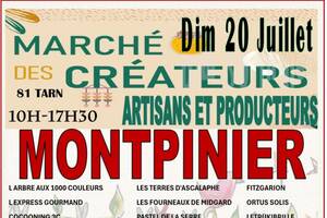 photo Marché des Créateurs Artisans et Producteurs au Château de Montpinier