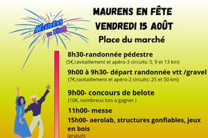 Fête votive Maurens