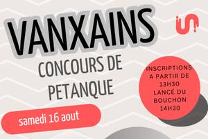 photo Concours de pétanque ouvert à tous