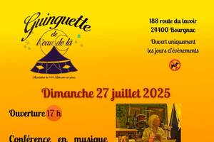 photo Conférence en musique sur Bob Marley par Bruno Blum + DJ set reggae par Jahdeck Soundd