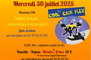 photo Concert les Cool Cash Flex (chanson humoristique)