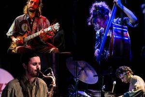 photo Leo Geller 4tet feat Jérémie Lucchese - Open Jazz Chaloupé - Auberge HI