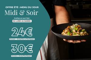 photo Offre estivale au restaurant à partir de 24€