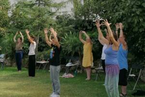 photo La fusion avec le Qi, retraite de Zhineng Qigong