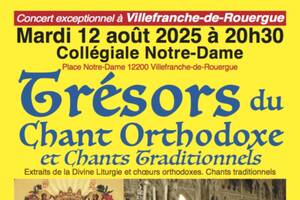 photo Trésors du Chant Orthodoxe et Chants Traditionnels