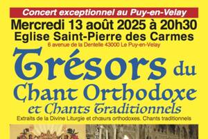 photo Trésors du Chant Orthodoxe et Chants Traditionnels