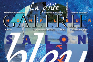 photo Exposition : le Salon Bleu à La P'tite Galerie