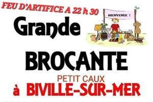 photo Grande brocante annuelle à Biville sur Mer
