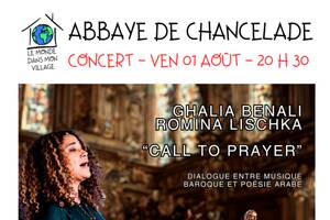Concert - Abbaye de Chancelade - Ghalia Benali & Romina Lischka