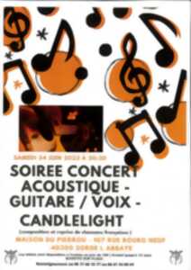 Soirée concert acoustique