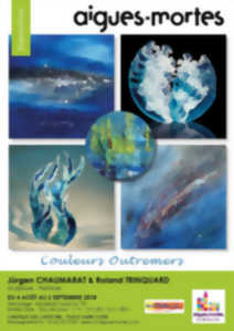 Exposition de peinture et sculpture sur verre