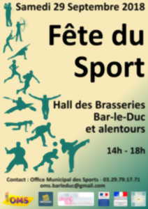 Affiche fete du sport