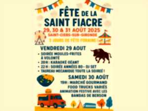 photo Fête de la Saint Fiacre St Ciers