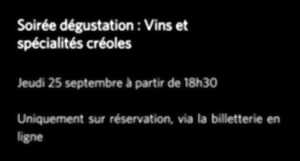 photo Dégustation : vins et spécialités créoles