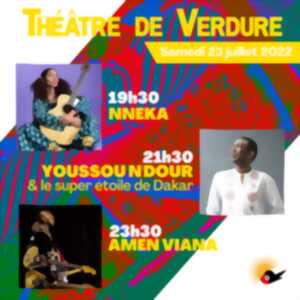 photo Festival Africajarc : Amira Kheir, Fethi Trab, Ihab Radwan duo