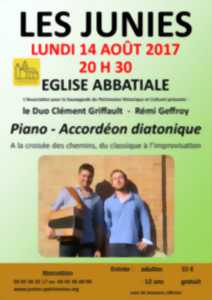Concert Duo Aether à l'Abbatiale des Junies