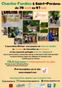 Déclam'  4ème chantier de bénévoles pour les familles à Saint Perdoux !