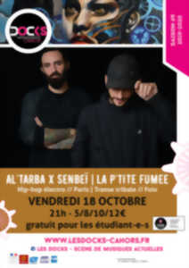 Concert aux Docks : Al'Tarba x Senbeï + Tortues Productives